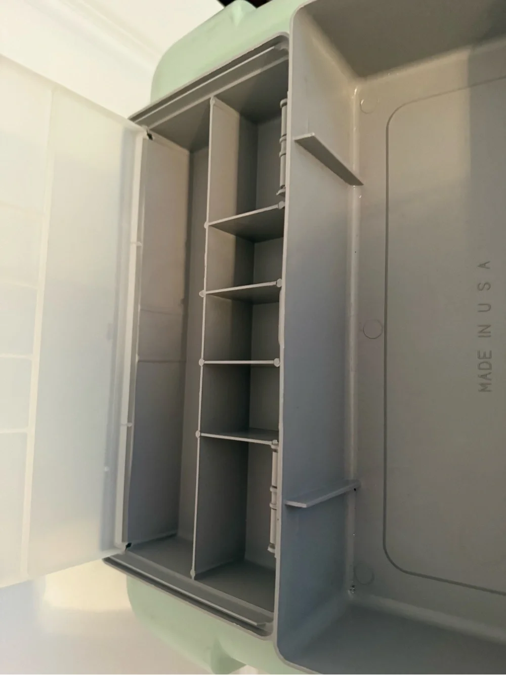 Stack-On Gray Plastic Storage Case | Jewelry, Crafts, etc